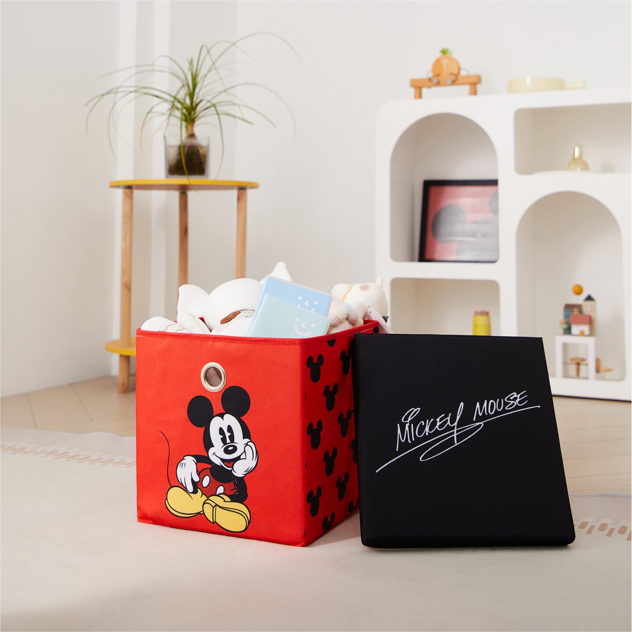 Amazon.com: Idea Nuova Disney Mickey Mouse Collapsible Fabric